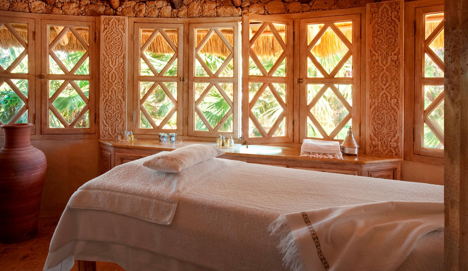 Hôtel de luxe La Sultana Oualidia 5 étoiles Afrique Maroc Oualidia spa massage